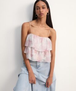 Blusa Floral Aquarelara